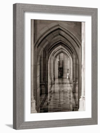 Hallway Reflections-Kathy Mansfield-Framed Photographic Print