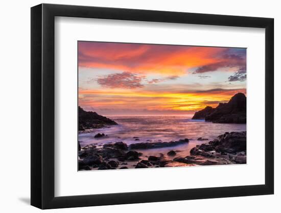 Halona Cove Sunrise-Island Leigh-Framed Photographic Print
