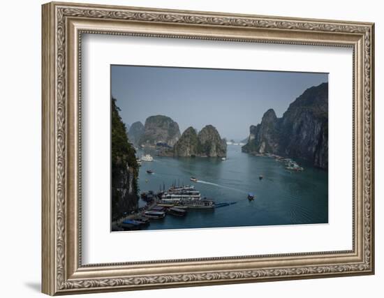 Halong Bay, UNESCO World Heritage Site, Vietnam, Indochina, Southeast Asia, Asia-Yadid Levy-Framed Photographic Print