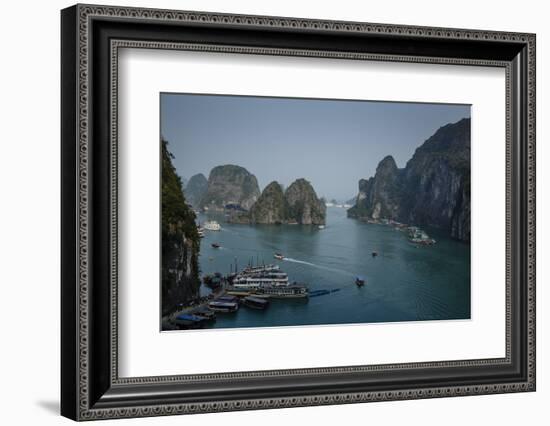 Halong Bay, UNESCO World Heritage Site, Vietnam, Indochina, Southeast Asia, Asia-Yadid Levy-Framed Photographic Print