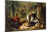 Halt on the Portage, 1871-Arthur Fitzwilliam Tait-Mounted Giclee Print