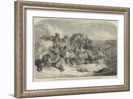 Halt-Smugglers, Exhibition of the National Institution-Henry Perlee Parker-Framed Giclee Print