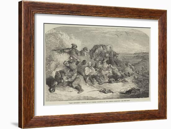 Halt-Smugglers, Exhibition of the National Institution-Henry Perlee Parker-Framed Giclee Print