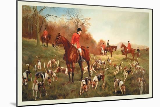 Halted-George Derville Rowlandson-Mounted Art Print