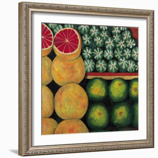 Halved Grapefruit, 1999-Pedro Diego Alvarado-Framed Giclee Print