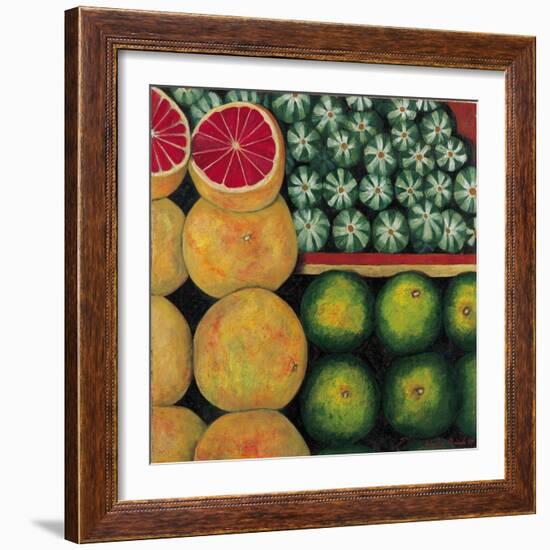 Halved Grapefruit, 1999-Pedro Diego Alvarado-Framed Giclee Print