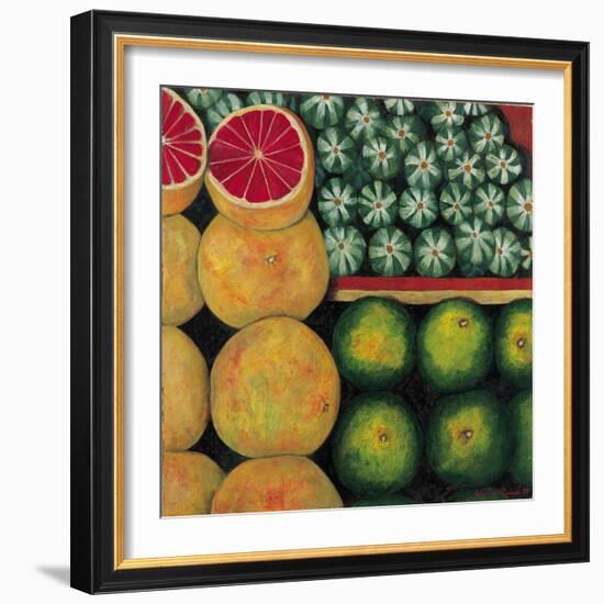 Halved Grapefruit, 1999-Pedro Diego Alvarado-Framed Giclee Print