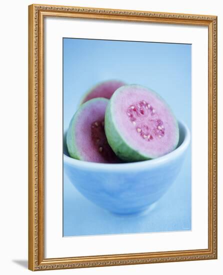Halved Guavas in Bowl-Valerie Martin-Framed Photographic Print