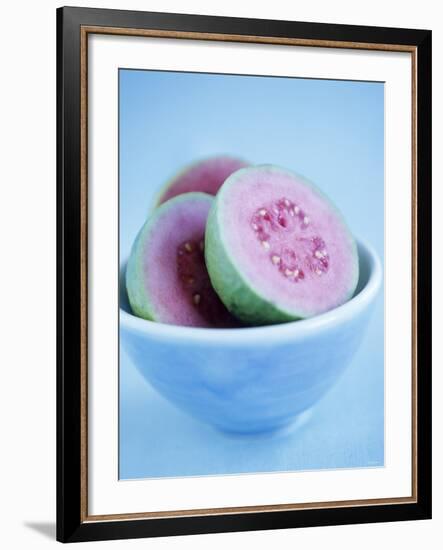 Halved Guavas in Bowl-Valerie Martin-Framed Photographic Print