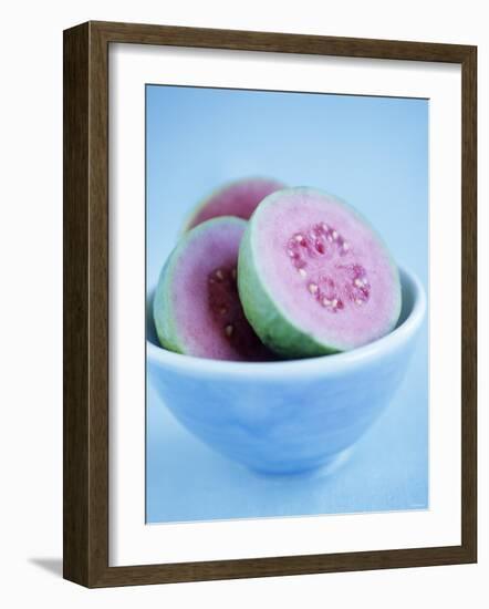 Halved Guavas in Bowl-Valerie Martin-Framed Photographic Print