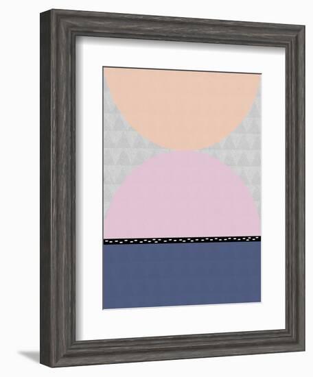 Halves-Seventy Tree-Framed Giclee Print