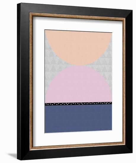 Halves-Seventy Tree-Framed Giclee Print