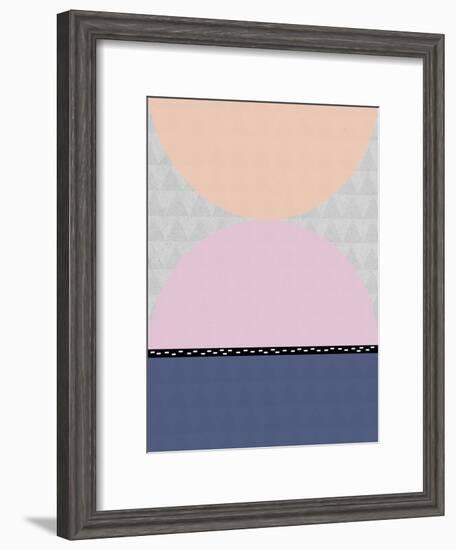 Halves-Seventy Tree-Framed Giclee Print