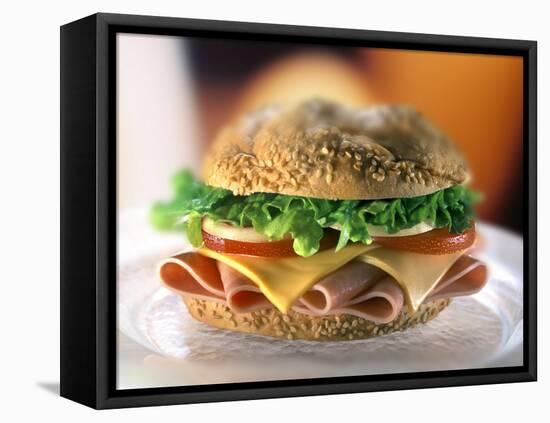Ham and Cheese Sandwich-ATU Studios-Framed Premier Image Canvas