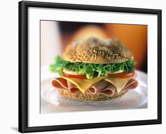 Ham and Cheese Sandwich-ATU Studios-Framed Photographic Print