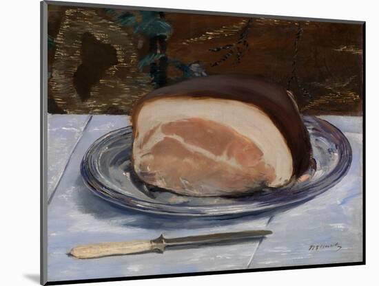 Ham, C.1875-78 (Oil on Canvas)-Edouard Manet-Mounted Giclee Print