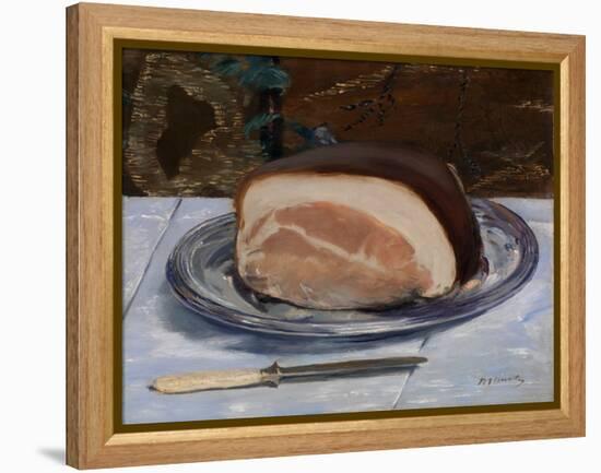 Ham, C.1875-78 (Oil on Canvas)-Edouard Manet-Framed Premier Image Canvas