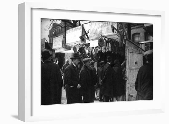 Ham Fair on the Boulevard Richard Lenoir, Paris, 1931-Ernest Flammarion-Framed Giclee Print