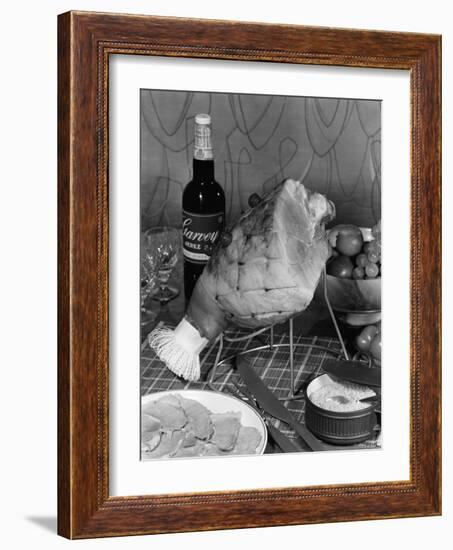 Ham Joint, 1963-Michael Walters-Framed Photographic Print