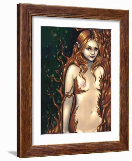Hamadryad  (Nude)-Jasmine Becket-Griffith-Framed Art Print