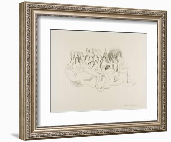 Hamadryads, 1919-20-Arthur Bowen Davies-Framed Giclee Print