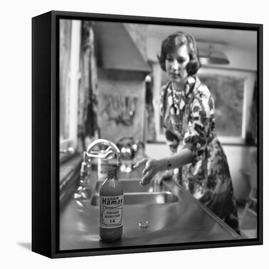 Hamax Disinfectant, Marketing Shot, 1963-Michael Walters-Framed Stretched Canvas