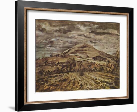 'Hambledon Hill, Dorset', 1946-John Piper-Framed Giclee Print