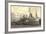 Hamburg, Dampfer E. Woermann Im Hafen Beim Verladen-null-Framed Giclee Print