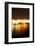 Hamburg Harbour in the Evening, Lights, Hamburg, Germany, Europe-Axel Schmies-Framed Photographic Print