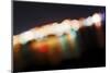 Hamburg Harbour in the Evening, Lights, Hamburg, Germany, Europe-Axel Schmies-Mounted Photographic Print