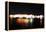 Hamburg Harbour in the Evening, Lights, Hamburg, Germany, Europe-Axel Schmies-Framed Premier Image Canvas