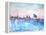 Hamburg Harbour Skyline and Elbe Philharmonic Hall-Markus Bleichner-Framed Stretched Canvas