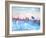 Hamburg Harbour Skyline and Elbe Philharmonic Hall-Markus Bleichner-Framed Art Print