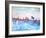 Hamburg Harbour Skyline and Elbe Philharmonic Hall-Markus Bleichner-Framed Art Print