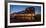 Hamburg, Panorama, Alster Arcades, in the Evening-Catharina Lux-Framed Photographic Print