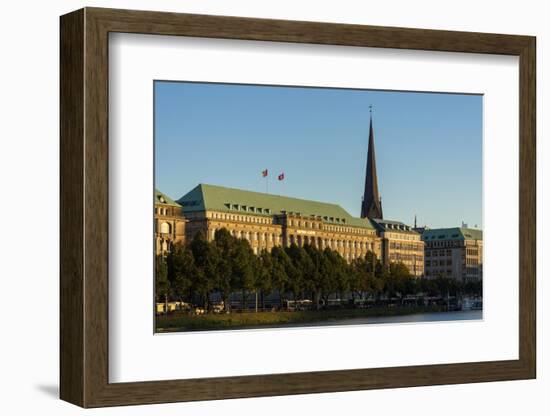 Hamburg, the Inner Alster, Hapag House-Catharina Lux-Framed Photographic Print