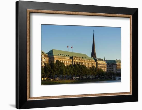 Hamburg, the Inner Alster, Hapag House-Catharina Lux-Framed Photographic Print