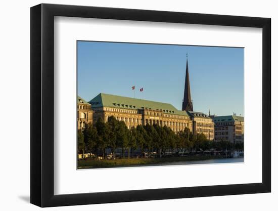 Hamburg, the Inner Alster, Hapag House-Catharina Lux-Framed Photographic Print