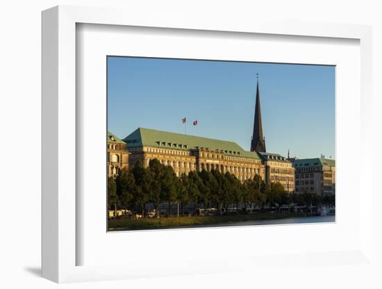 Hamburg, the Inner Alster, Hapag House-Catharina Lux-Framed Photographic Print