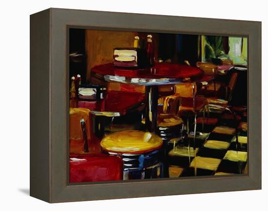 Hamburger Joint-Pam Ingalls-Framed Premier Image Canvas