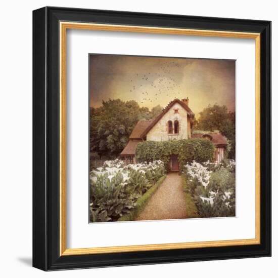 Hameau Cottage-Dawne Polis-Framed Giclee Print