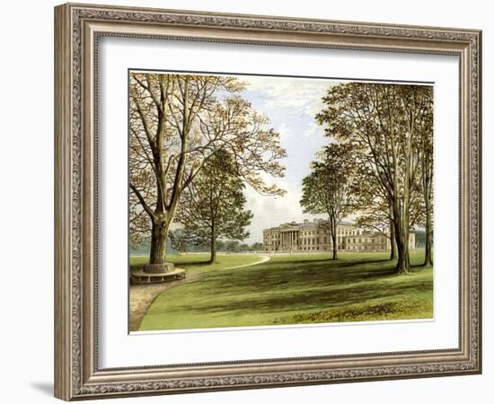 Hamilton Palace, South Lanarkshire, Scotland, Home of the Duke of Hamilton, C1880-AF Lydon-Framed Giclee Print