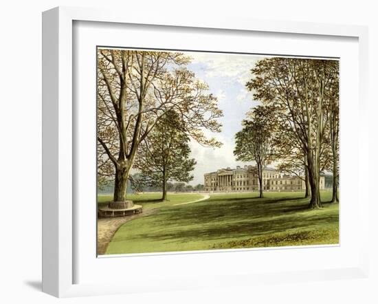 Hamilton Palace, South Lanarkshire, Scotland, Home of the Duke of Hamilton, C1880-AF Lydon-Framed Giclee Print
