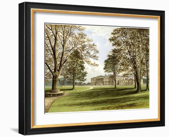 Hamilton Palace, South Lanarkshire, Scotland, Home of the Duke of Hamilton, C1880-AF Lydon-Framed Giclee Print