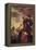 Hamlet and Horatio in a Graveyard-Eugene Delacroix-Framed Stretched Canvas