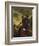 Hamlet and Horatio in the Churchyard-Eugene Delacroix-Framed Giclee Print