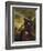 Hamlet and Horatio in the Churchyard-Eugene Delacroix-Framed Giclee Print