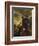 Hamlet and Horatio in the Churchyard-Eugene Delacroix-Framed Giclee Print