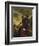 Hamlet and Horatio in the Churchyard-Eugene Delacroix-Framed Giclee Print