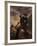 Hamlet and Horatio in the Graveyard-Eugene Delacroix-Framed Giclee Print